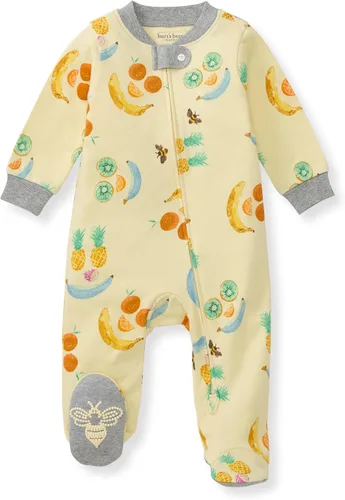 Miniatura 90 de Burt's Bees Baby - Pijama de una pieza para bebé, mameluco para dormir y jugar, algodón 100% orgánico, cremallera frontal