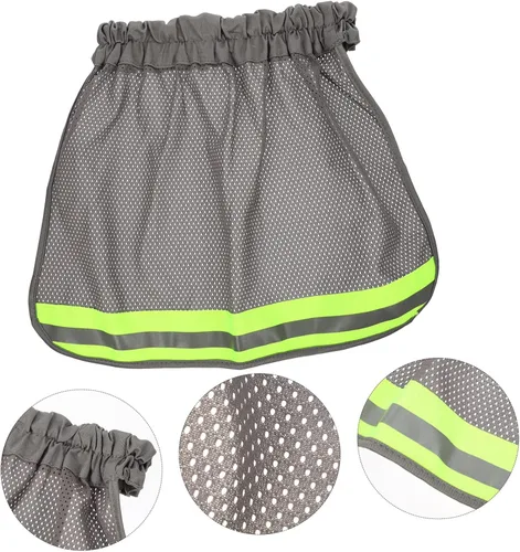 Miniatura 7 de Healifty 3 piezas de sombrero de trabajador para hombre, visera de sol, visera para hombre, visera de casco duro, visera de cuello duro para cascos