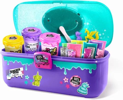 Miniatura 2 de Set para hacer baba slime con estuche de almacenamiento So Slime