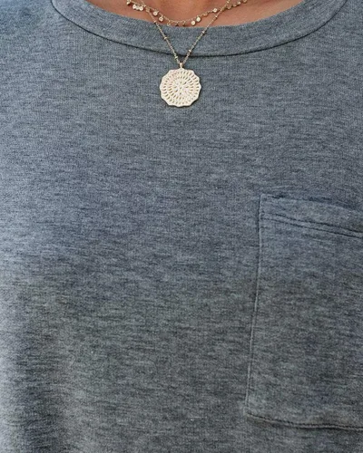 Miniatura 4 de WMZCYXY Camiseta de verano para mujer, sin mangas, cuello redondo, casual, holgada, con bolsillo