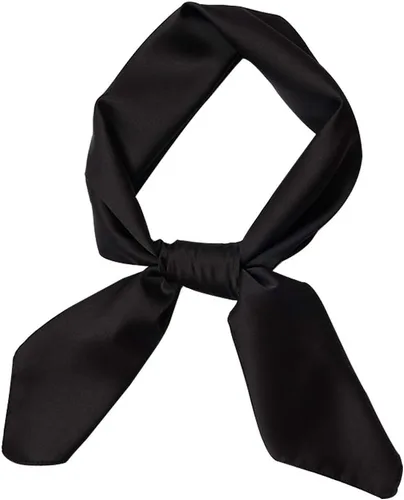 Miniatura 76 de Conjunto de bufanda de poliéster de gasa cuadrada de satén suave y grande para mujer, cuello de cabeza, multiuso, colores sólidos disponibles