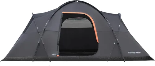 Miniatura 2 de EchoSmile - Tienda de campaña para 10/12 personas, resistente al agua y al viento, con toldo de lluvia, fácil de instalar para acampar al aire