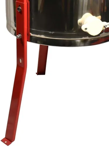 Miniatura 7 de Good Land Bee Supply HE4MOT 4 Marco Apicultura 304 Tambor de acero inoxidable Honey Motorizado Extractor con soporte - Eléctrico 110V
