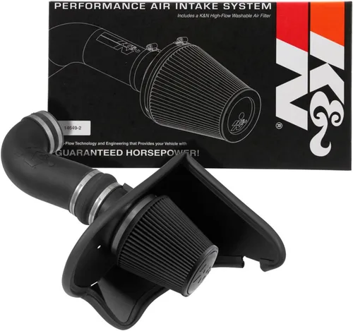 Miniatura 11 de K&N Sistema de admisión de aire frío: filtro de aire de alto flujo, aumento del rendimiento y aceleración: compatible con Chevrolet 2016-2020