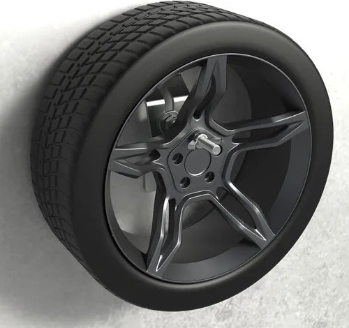 Miniatura 6 de Soporte de Montaje en Pared para Neumático de Repuesto para Remolque, Soporte de Neumático de Repuesto para Remolque Cerrado, Soporte Universal