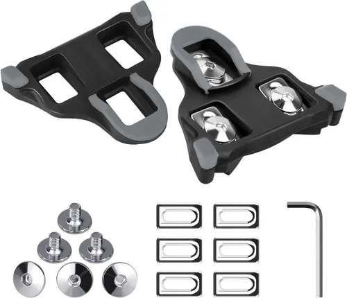 Miniatura 3 de Thinvik Bike Cleats for Shimano SPD-SL System Pedals Compatible with SH11 Road Bicycle Replacement Cleats & Indoor Cycling for Three-Hole Cycling