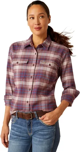 Miniatura 27 de Ariat Camisa de trabajo para mujer Rebar Made Tough Venttek Durastretch
