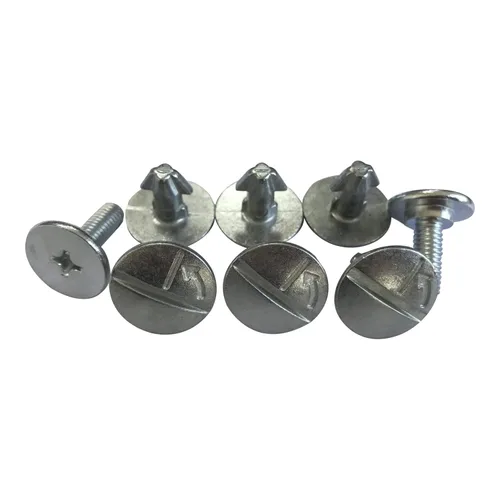 6 piezas de pasadores de cubierta de acceso del motor para radiador 90674-TY2-A01 y 2 piezas de pernos de cubierta inferior del motor 90105-TBA-A00 8