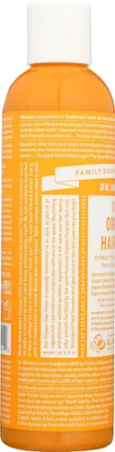 Miniatura 5 de Dr. Bronner's Fair Trade & Organic - Enjuague acondicionador para el cabello, naranja cítrica, 8 onzas
