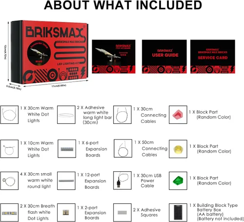Miniatura 5 de Kit de iluminación Briksmax para Concorde – Compatible con Lego 10318 – No incluye juego de Lego