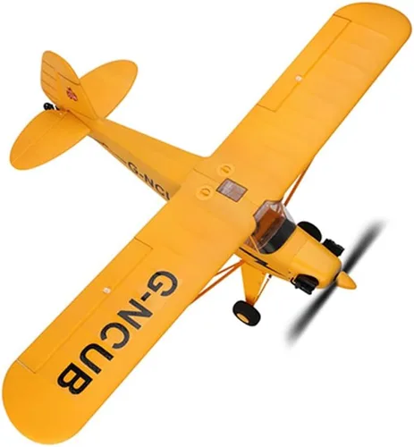 Miniatura 9 de Avión RC A160 J3 5CH 3D/6G RC para adultos sin escobillas Stunt RC Glider Regalos 2.4G RC Aviones con 2 baterías y hélice de repuesto