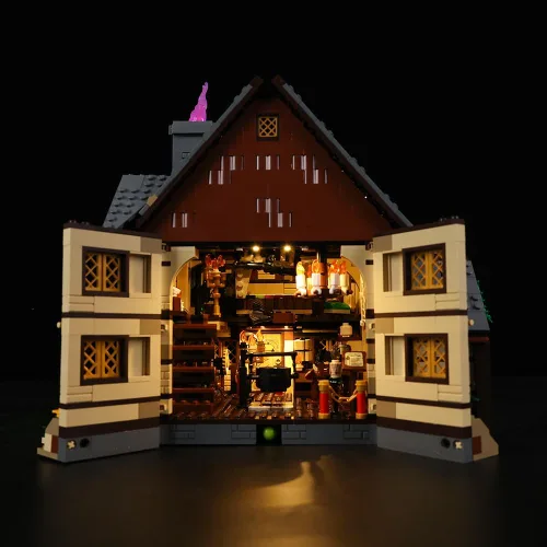 Miniatura 3 de Kyglaring Kit de luces LED compatible con el juego de modelos Lego 21341, accesorios de iluminación compatibles con Disney Hocus Pocus: The