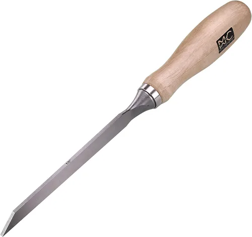 Cincel profesional individual para carpinteros de MKC, cincel de mortaja de acero cromo-vanadio con mangos de carpintería, para carpintería,