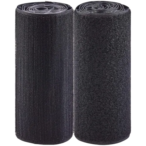 Miniatura 10 de Tiras adhesivas para tela (72 pies x 1/2 pulgada), se pegan sin coser ni planchar, para ropa y cortinas, cinta de dobladillo de doble cara
