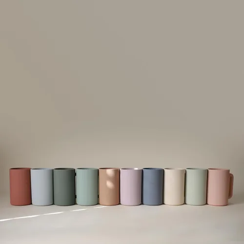 Miniatura 7 de Mushie - Taza de enjuague para baño de bebé 100% silicona de grado alimentario Taza de enjuague de champú y lavado corporal para niños