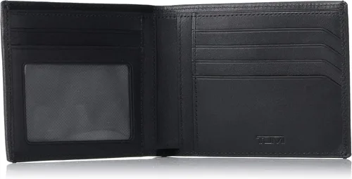 Miniatura 4 de TUMI Nassau Global - Billetera doble con textura negra talla única Negro texturizado