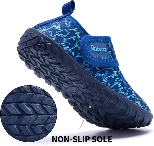 Miniatura 5 de Racqua Zapatos acuáticos para bebés y niños pequeños, de secado rápido, para natación, deportes, piscina, zapatos acuáticos para niños y niñas