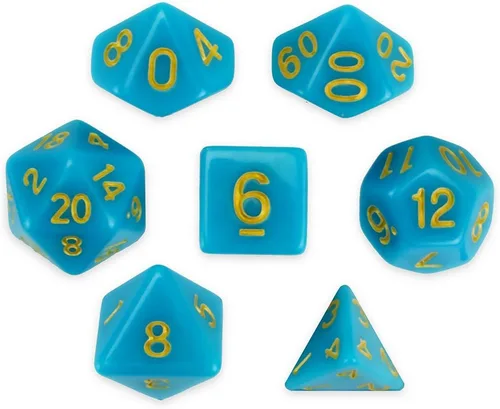 Miniatura 5 de Brybelly Juego de 7 dados poliédricos Series III Wiz - Edición más reciente