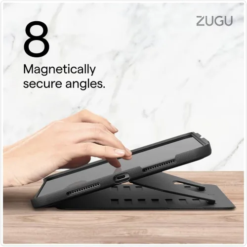 Miniatura 4 de ZUGU CASE Para iPad Air 11 M4 2026/M3 2025/M2 2024 iPad Air 4 y 5 de 10.9 pulgadas (2020/2022) – Protector ultrafino, soporte magnético, cubierta