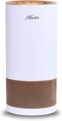 HP450UV True HEPA Purificador de aire con tecnología de luz UVC en oro rosa blanco