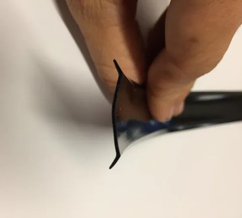 Miniatura 3 de Automotive Authority - Cubierta para tornillo de moldura de vinilo negro de 1" para casa rodante, cámper, tráiler (negro, 30.5 metros)