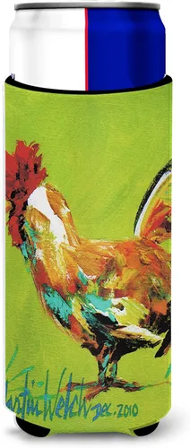 Miniatura 8 de Caroline's Treasures MW1188MUK Boss Rooster Ultra Hugger para latas delgadas para latas delgadas, funda para enfriar, lavable a máquina, funda