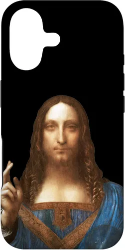 Miniatura 32 de Funda para iPhone 12 Pro Max Leonardo da Vinci - Salvator Mundi (salvador del mundo)