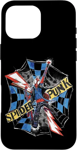 Miniatura 19 de Marvel Spider-Man: Across The Spider-Verse - Carcasa para iPhone 17, diseño de Spider-Punk