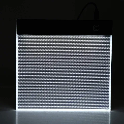 Miniatura 5 de Caja de luz de almohadilla de seguimiento A5 LED para dibujar Tablero de luz LED regulable de 3 niveles Tableta de copia portátil boceto de artes