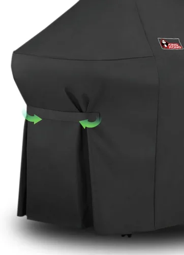 Miniatura 6 de Kingkong 7108 Premium Grill Cover para parrilla Weber Summit 400 Series (comparado con la cubierta de parrilla Weber 7108) incluyendo cepillo