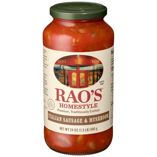 Miniatura 28 de Rao's Homemade Salsa de pasta de cuatro queso, 24 onzas, salsa de tomate, todo propósito, salsa de pasta apta para keto, tomates de alta calidad