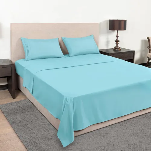 Miniatura 6 de Mejoroom - Juego de sábanas de tamaño individual - Colección Hotel - Sábanas y fundas de almohada con sábana bajera de bolsillos profundos, 25-Bebé