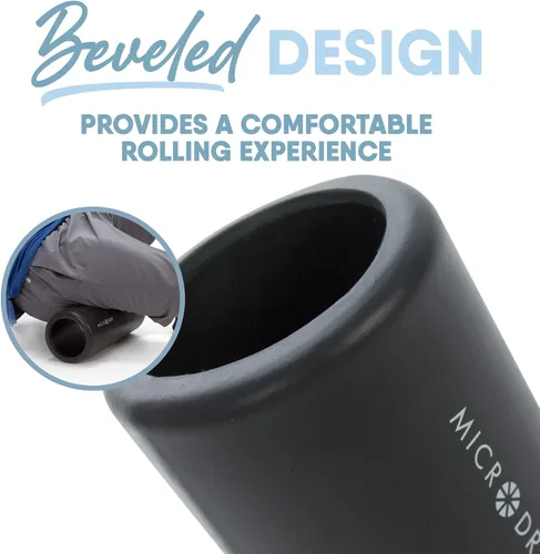 Miniatura 6 de MICRODRY Rodillo trasero de espuma de lujo para alivio muscular, rodillo para yoga, estiramiento, masaje firme de tejido profundo y liberación