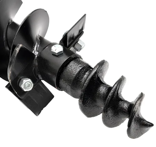 Miniatura 2 de Broca de taladro para excavadora de agujeros de poste resistente, 6 pulgadas x 48 pulgadas, para fijación de 3 puntos