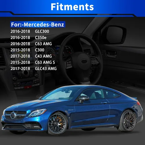Miniatura 2 de Interruptor principal de ventana eléctrica para: Mercedes-Benz C300 C63s AMG 15-18 GLC300 C350e C63 AMG 16-18 C43 AMG GLC43 AMG 17-18, botón