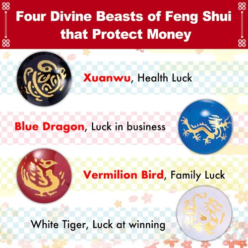 Miniatura 3 de Pulseras de amuletos de la suerte de dinero de Japón con cristales, pulseras feng shui de buena suerte, diseño tradicional japonés, riqueza, unisex
