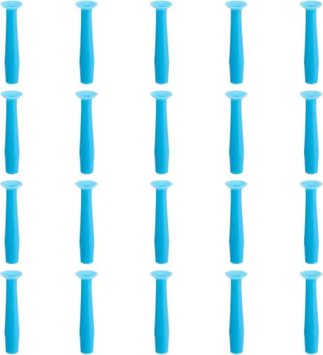 20 herramientas de inserción de lentes de contacto duro, émbolo de silicona para lentes de contacto con ojos, removedor de ventosa y aplicador para
