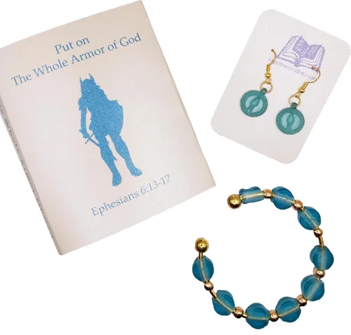 Miniatura 41 de B4U Signature Faith-Based Scripture Charm Bracelets Wear Your Faith, Live the Word, Stay Inspired