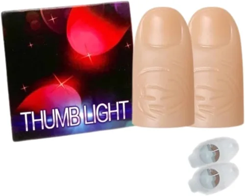 Miniatura 3 de MilesMagic Juego de 2 luces mágicas con punta de pulgar Luces de todas partes Luces intermitentes fáciles de hacer desde cualquier lugar de Azul