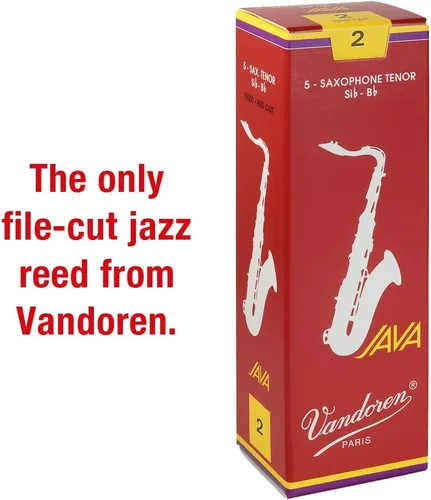Miniatura 2 de Vandoren SR272R Saxo Tenor Java Red Cañas Fuerza 2; Caja de 5