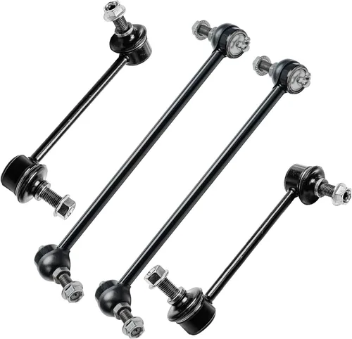 Miniatura 72 de Detroit Axle - 4 barras estabilizadoras AWD para Chrysler 300 2005-2019 Dodge Charger 2005-2008 2005-2008 Magnum Stabilizer Enlaces de extremo