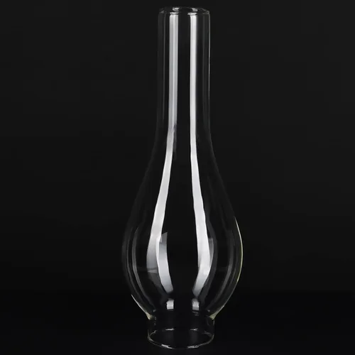 Miniatura 9 de Luxshiny Pantalla de lámpara de aceite de repuesto para chimenea de vidrio transparente, 9.64 x 1.96 x 1.96 pulgadas, resistente al viento, cubierta