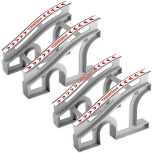 Miniatura 3 de Accesorios de pista de bricolaje, pistas de fijación para pistas de bricolaje, accesorios de repuesto solo (puente)