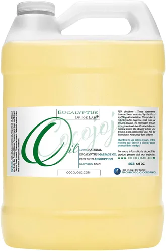 Miniatura 2 de Aceites de masaje de eucalipto para relajación de tejidos profundos, 128 onzas, a granel, mezcla de aceites de grado prémium perfecta