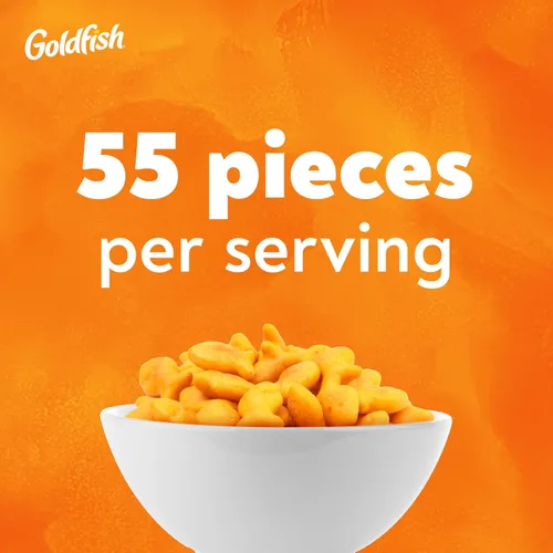 Miniatura 5 de Goldfish Galletas de queso cheddar, bolsa de 10 onzas