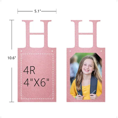 Miniatura 3 de Decoraciones y suministros de feliz cumpleaños 19 para niñas, pancarta de fotos de cumpleaños de oro rosa para mujeres