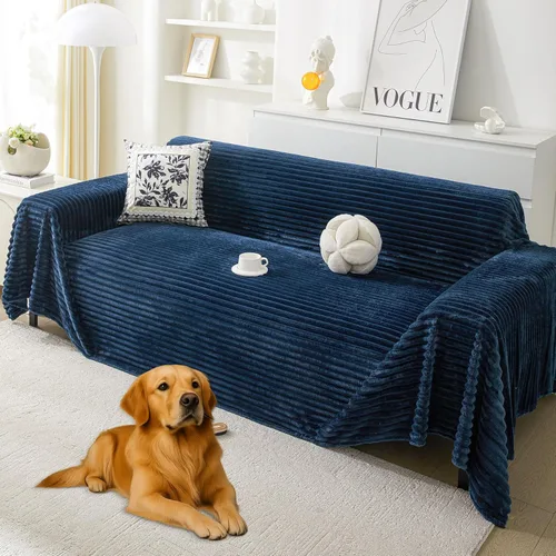 Miniatura 14 de HAOMAIJIA Fundas Boho para Sofá Fundas de Sofá para Sofá de 3 Cojines Apto para Mascotas Suave Grueso Antideslizante Funda de Sofá para Perros Gris