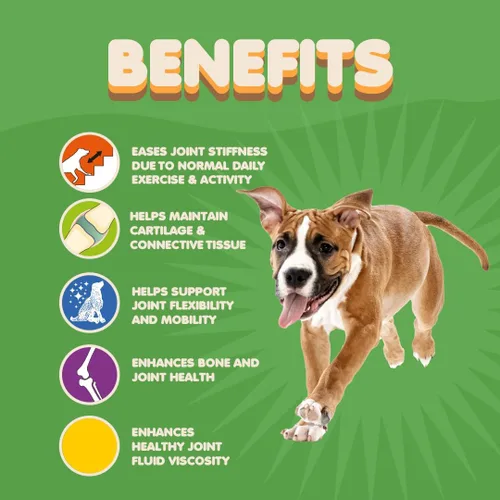 Miniatura 3 de Colágeno para perros y gatos - Suplementos de colágeno para la salud de las articulaciones - Suplemento de vitamina C para la movilidad