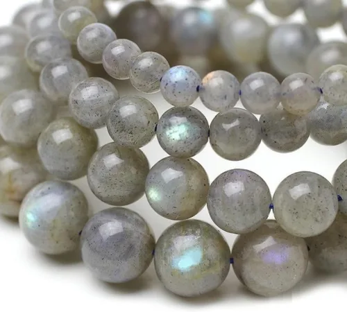 Miniatura 20 de Adabele - 2 hebras de piedras preciosas curativas de cristal de fluorita multicolor natural de 0.315 pulgadas (0.315 in), cuentas sueltas redondas