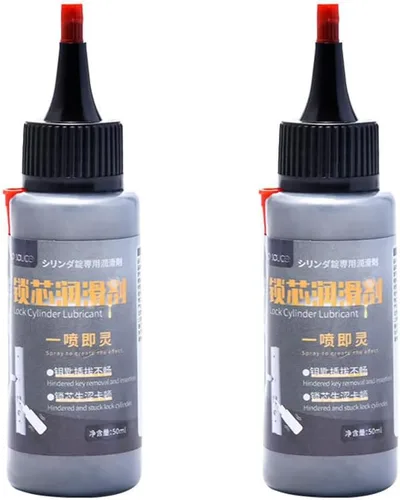 Miniatura 8 de Lubricante profesional de bloqueo de grafito con espray inteligente de paja para puertas correderas, puertas de garaje y cerraduras atascadas 1